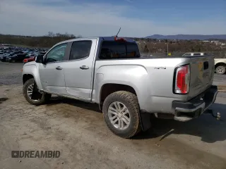 2017 GMC Canyon 4WD SLT with VIN 1GTP6DE13H1176973, listed as a Copart auction lot 46206954 with 99,050 mi miles and Salvage Title. Bid and sale history available at carsss.com. Image 2.