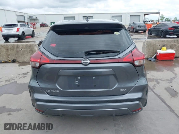 2022 Nissan Kicks SV with VIN 3N1CP5CV2NL481461, listed as a IAAI auction lot 41899293 with 34,636 mi miles and . Bid and sale history available at DreamBid. Image 16.