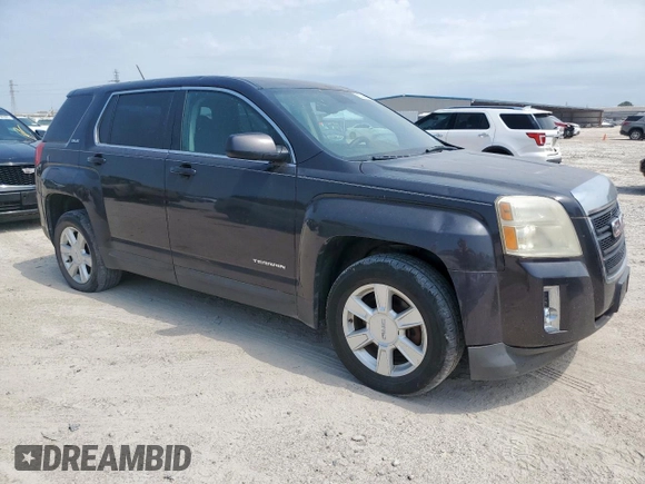 2013 GMC Terrain SLE with VIN 2GKALMEK2D6379694, listed as a Copart auction lot 57449175 with 165,447 mi miles and Clean title. Bid and sale history available at DreamBid. Image 4.