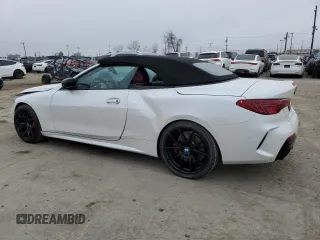 2025 BMW 4 Series 430i with VIN WBA33DB06SCS07578, listed as a Copart auction lot 50272185 with 5,169 mi miles and Salvage Title. Bid and sale history available at carsss.com. Image 2.