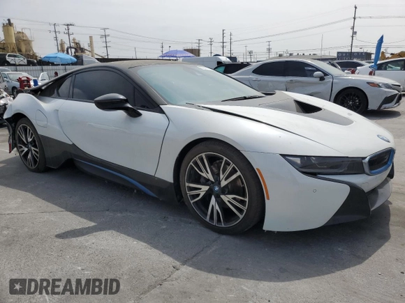 2016 BMW i8 with VIN WBY2Z2C57GV675308, listed as a Copart auction lot 53397245 with 56,452 mi miles and Clean Title. Bid and sale history available at carsss.com. Image 4.