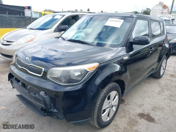 2014 Kia Soul with VIN KNDJN2A24E7059147, listed as a IAAI auction lot 41933971 with 79,795 mi miles. Bid and sale history available at carsss.com. Image 2.