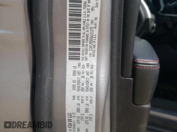 2016 Jeep Cherokee Trailhawk z VIN 1C4PJMBSXGW121272, wystawiony jako Copart lot #61769505 z przebiegiem 119 353 mil mil oraz Szkoda całkowita • Salvage title. Historia ofert i sprzedaży dostępna na DreamBid. Obrazek 13.