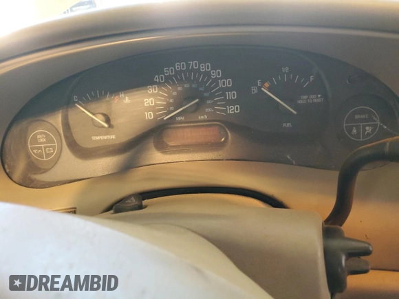 2000 Buick Century Custom with VIN 2G4WS52J6Y1261281, listed as a Copart auction lot 50236715 with Not Provided miles and Salvage Title. Bid and sale history available at DreamBid. Image 9.