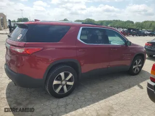 2018 Chevrolet Traverse LT Leather with VIN 1GNERHKW0JJ126406, listed as a Copart auction lot 55109144 with 156,430 mi miles and Salvage Title. Bid and sale history available at carsss.com. Image 3.