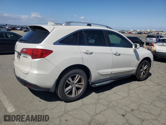 2013 Acura RDX with VIN 5J8TB3H35DL002677, listed as a Copart auction lot 56679185 with 204,398 mi miles and Salvage title. Bid and sale history available at DreamBid. Image 3.