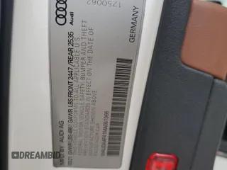 2021 Audi A4 S line Premium with VIN WAUDAAF41MA061966, listed as a Copart auction lot 48453555 with 37,794 mi miles and Salvage Title. Bid and sale history available at DreamBid. Image 12.