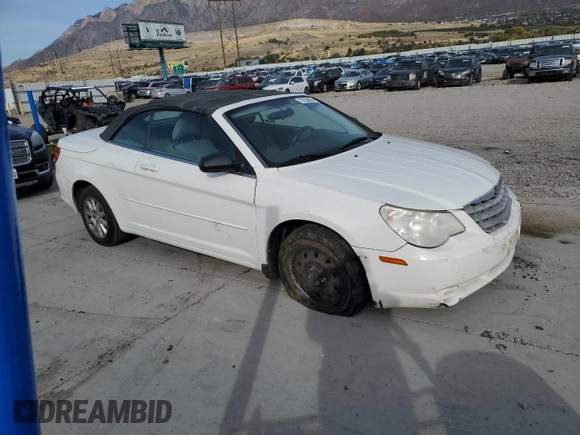 2008 Chrysler Sebring LX with VIN 1C3LC45K88N275575, listed as a Copart auction lot 79238694 with 147,871 mi miles and Salvage Title. Bid and sale history available at carsss.com. Image 4.