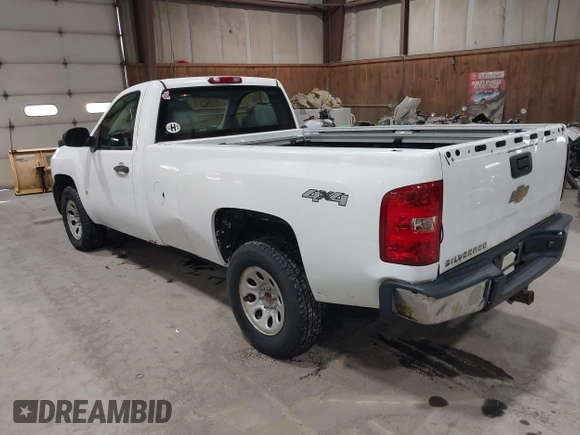2008 Chevrolet Silverado 1500 Work Truck with VIN 1GCEK14C38Z242301, listed as a IAAI auction lot 41782709 with 42,525 mi miles. Bid and sale history available at carsss.com. Image 3.