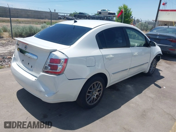 2011 Nissan Sentra SL with VIN 3N1AB6AP4BL648141, listed as a IAAI auction lot 42403066 with Not provided miles and . Bid and sale history available at DreamBid. Image 4.
