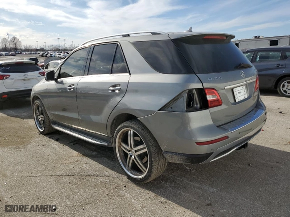 2015 Mercedes-Benz M-Class ML 350 with VIN 4JGDA5HBXFA532341, listed as a Copart auction lot 47037075 with 117,045 mi miles and Clean Title. Bid and sale history available at carsss.com. Image 2.