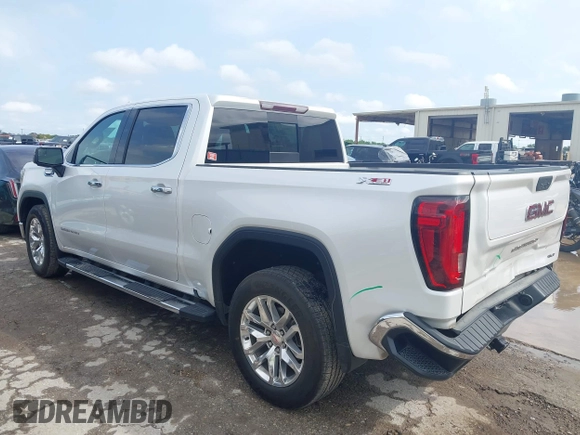 2019 GMC Sierra 1500 SLT z VIN 1GTU9DED1KZ193901, wystawiony jako IAAI lot #42096613 z przebiegiem 97 989 mil mil oraz . Historia ofert i sprzedaży dostępna na DreamBid. Obrazek 3.