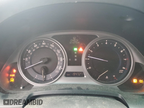2007 Lexus IS 250 z VIN JTHBK262072029227, wystawiony jako Copart lot #51667495 z przebiegiem 194 727 mil mil oraz Szkoda całkowita • Salvage title. Historia ofert i sprzedaży dostępna na DreamBid. Obrazek 9.