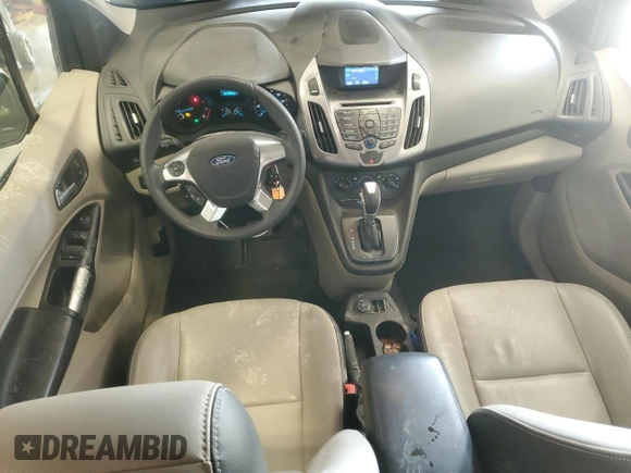 2014 Ford Transit Connect XLT with VIN NM0GS9F76E1154695, listed as a Copart auction lot 59864405 with 37,290 mi miles and Non repairable. Bid and sale history available at DreamBid. Image 8.