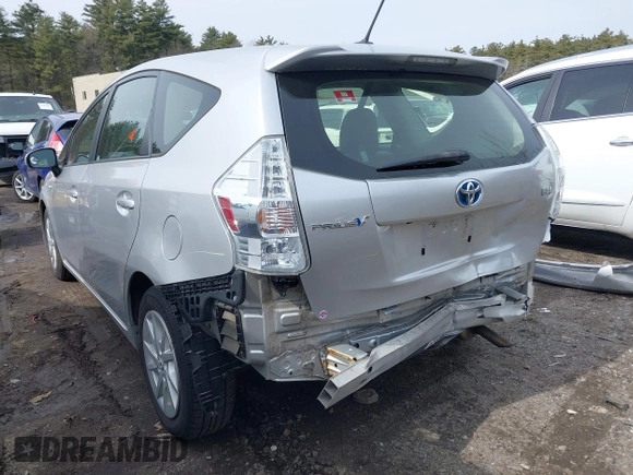 2013 Toyota Prius Two with VIN JTDZN3EU5D3255365, listed as a IAAI auction lot 41724204 with 122,264 mi miles and . Bid and sale history available at DreamBid. Image 6.