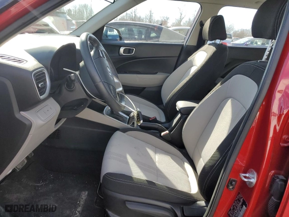 2021 Hyundai Venue SEL with VIN KMHRC8A33MU120102, listed as a Copart auction lot 42691325 with 11,413 mi miles and Salvage Title. Bid and sale history available at carsss.com. Image 7.