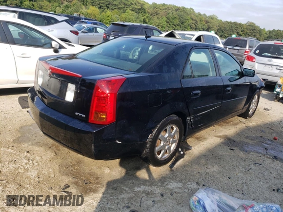 2005 Cadillac CTS with VIN 1G6DM56T950224625, listed as a Copart auction lot 69457774 with Not Provided miles and Salvage Title. Bid and sale history available at DreamBid. Image 3.