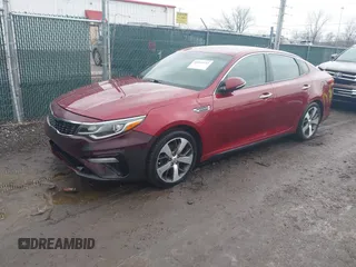 2019 Kia Optima LX with VIN 5XXGT4L38KG360993, listed as a IAAI auction lot 41561143 with 101,237 mi miles. Bid and sale history available at carsss.com. Image 18.
