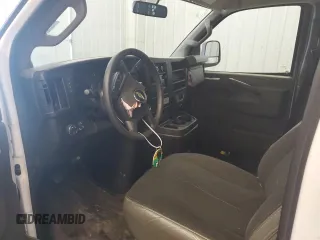 2023 Chevrolet Express Cargo with VIN 1GCWGAFP9P1126958, listed as a Copart auction lot 63655535 with 24,564 mi miles and Clean title. Bid and sale history available at DreamBid. Image 8.