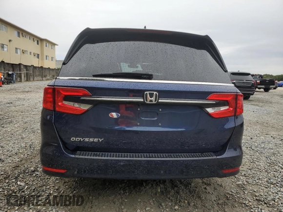 2023 Honda Odyssey EX-L with VIN 5FNRL6H69PB006143, listed as a Copart auction lot 46552245 with 30,674 mi miles and Salvage Title. Bid and sale history available at carsss.com. Image 6.