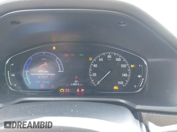 2020 Honda Accord Touring with VIN 1HGCV3F93LA001214, listed as a IAAI auction lot 41408864 with 130,545 mi miles and . Bid and sale history available at DreamBid. Image 7.