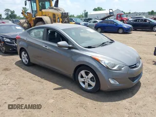 2013 Hyundai Elantra GLS with VIN 5NPDH4AE0DH309679, listed as a IAAI auction lot 42573400 with 173,948 mi miles and . Bid and sale history available at DreamBid. Image 1.