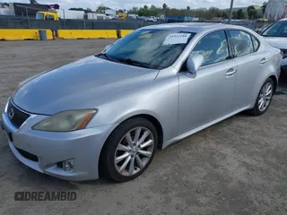 2009 Lexus IS 250 with VIN JTHBK262295092475, listed as a IAAI auction lot 41922188 with 151,014 mi miles and . Bid and sale history available at DreamBid. Image 2.