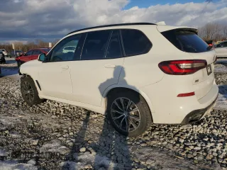 2021 BMW X5 M50i with VIN 5UXJU4C03M9E80842, listed as a Copart auction lot 42736845 with 75,390 mi miles and Salvage Title. Bid and sale history available at carsss.com. Image 2.