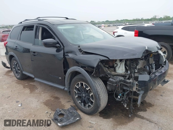 2020 Nissan Pathfinder SV with VIN 5N1DR2BN7LC622024, listed as a IAAI auction lot 42077691 with 33,325 mi miles and . Bid and sale history available at DreamBid. Image 1.