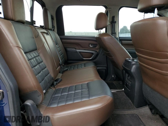 2016 Nissan Titan Platinum Reserve with VIN 1N6BA1F4XGN515605, listed as a Copart auction lot 65182285 with 62,139 mi miles and Clean title. Bid and sale history available at DreamBid. Image 10.