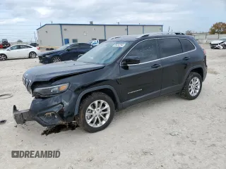 2019 Jeep Cherokee Latitude with VIN 1C4PJLCX6KD222267, listed as a Copart auction lot 85434254 with 54,754 mi miles and Salvage Title. Bid and sale history available at carsss.com. Image 1.