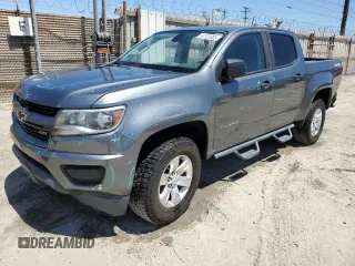 2020 Chevrolet Colorado 4WD Work Truck with VIN 1GCGTBEN5L1179589, listed as a Copart auction lot 64123805 with 36,573 mi miles and Salvage title. Bid and sale history available at DreamBid. Image 1.