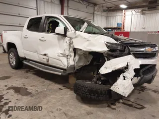 2018 Chevrolet Colorado 4WD LT z VIN 1GCGTCEN6J1105312, wystawiony jako IAAI lot #41937527 z przebiegiem 81 271 mil mil oraz . Historia ofert i sprzedaży dostępna na DreamBid. Obrazek 1.