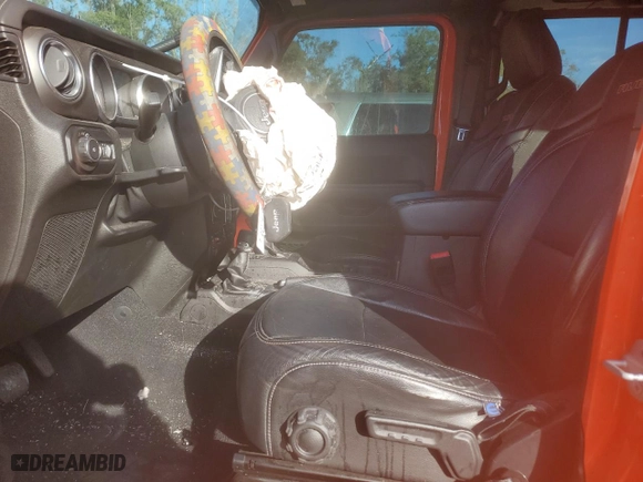 2019 Jeep Wrangler Unlimited Rubicon with VIN 1C4HJXFN3KW527672, listed as a Copart auction lot 83265254 with 89,953 mi miles and Salvage Title. Bid and sale history available at carsss.com. Image 7.
