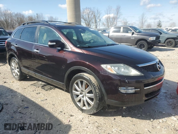 2008 Mazda CX-9 Grand Touring with VIN JM3TB38A580148220, listed as a Copart auction lot 51613295 with 177,113 mi miles and Clean Title. Bid and sale history available at DreamBid. Image 4.