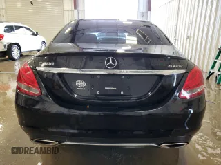 2016 Mercedes-Benz C 300 Luxury with VIN 55SWF4KB0GU104416, listed as a Copart auction lot 44565605 with 82,164 mi miles and Non Repairable. Bid and sale history available at carsss.com. Image 6.