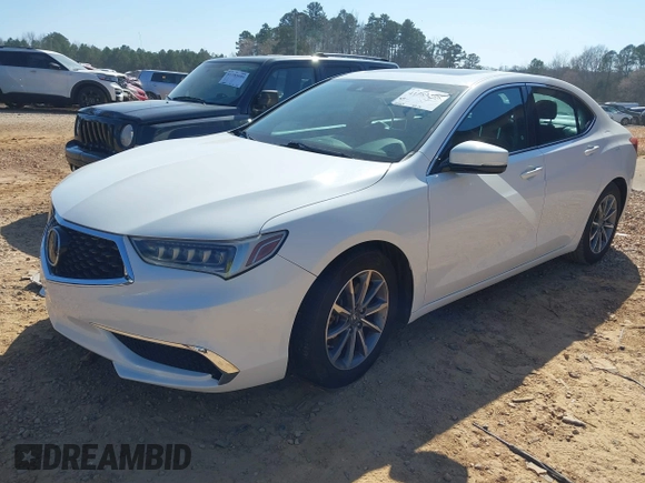 2018 Acura TLX with VIN 19UUB1F32JA000355, listed as a IAAI auction lot 41785280 with 120,023 mi miles and . Bid and sale history available at DreamBid. Image 17.