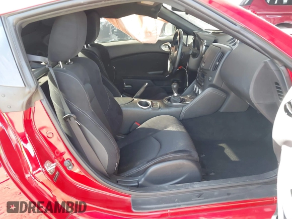 2017 Nissan 370Z with VIN JN1AZ4EH8HM953336, listed as a IAAI auction lot 41745966 with 50,313 mi miles. Bid and sale history available at carsss.com. Image 8.