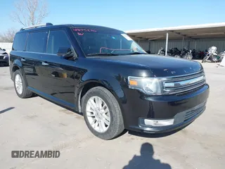 2015 Ford Flex SEL with VIN 2FMGK5C80FBA21957, listed as a IAAI auction lot 41845270 with 187,799 mi miles. Bid and sale history available at carsss.com. Image 1.