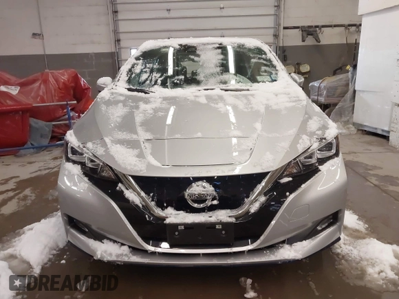 2022 Nissan LEAF SV Plus with VIN 1N4BZ1CV3NC552390, listed as a IAAI auction lot 41600705 with 28,931 mi miles and . Bid and sale history available at DreamBid. Image 12.