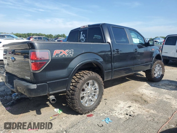 2012 Ford F-150 XL with VIN 1FTFW1ET0CFB06984, listed as a Copart auction lot 61338755 with 204,847 mi miles and Salvage title. Bid and sale history available at DreamBid. Image 3.