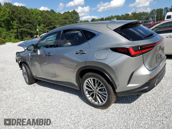2022 Lexus NX 350h Luxury with VIN JTJHKCEZ0N2003737, listed as a Copart auction lot 56185694 with 37,447 mi miles and Salvage Title. Bid and sale history available at DreamBid. Image 2.