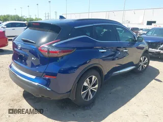 2019 Nissan Murano S with VIN 5N1AZ2MJ4KN163132, listed as a IAAI auction lot 41985250 with 57,511 mi miles and . Bid and sale history available at DreamBid. Image 4.