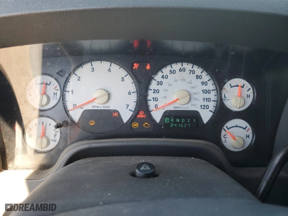 2006 Dodge Ram 1500 SLT with VIN 1D7HA18216J179119, listed as a Copart auction lot 47976115 with 241,627 mi miles and Salvage Title. Bid and sale history available at carsss.com. Image 9.