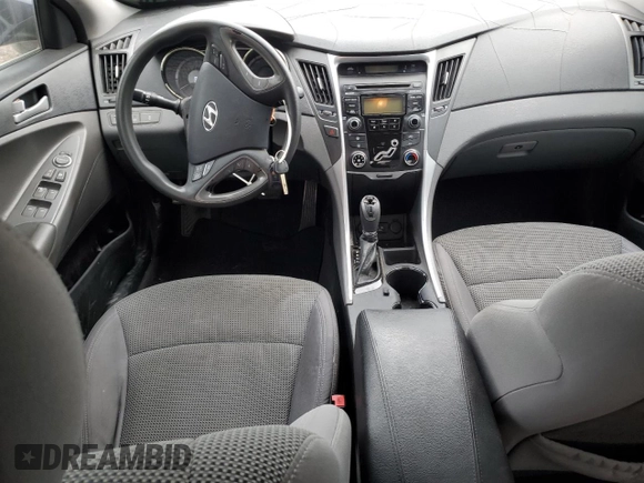 2013 Hyundai Sonata GLS with VIN 5NPEB4AC1DH593585, listed as a Copart auction lot 51829125 with 130,101 mi miles and Salvage Title. Bid and sale history available at carsss.com. Image 8.