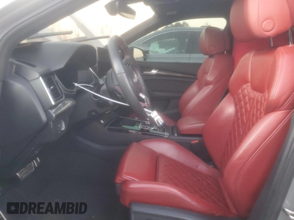 2021 Audi SQ5 Premium Plus with VIN WA1B4AFY8M2009288, listed as a Copart auction lot 82766494 with 109,196 mi miles and Clean Title. Bid and sale history available at carsss.com. Image 7.