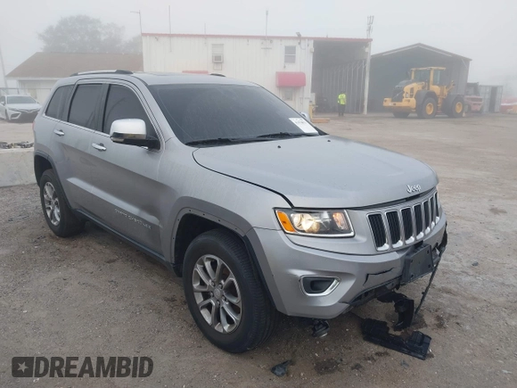 2015 Jeep Grand Cherokee Limited with VIN 1C4RJFBG5FC732732, listed as a IAAI auction lot 41478553 with 174,842 mi miles. Bid and sale history available at carsss.com. Image 1.