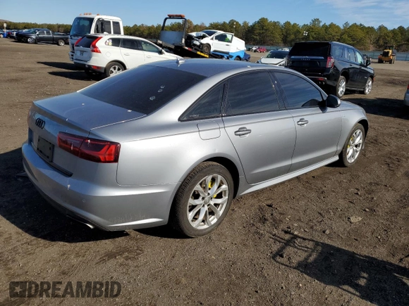 2018 Audi A6 Premium Plus with VIN WAUG8AFCXJN037377, listed as a Copart auction lot 39979813 with 53,941 mi miles. Bid and sale history available at carsss.com. Image 3.