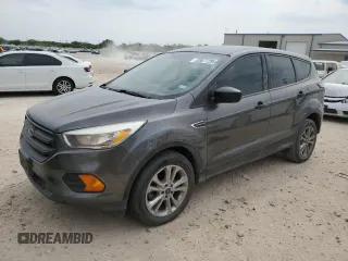 2017 Ford Escape S with VIN 1FMCU0F73HUB79818, listed as a Copart auction lot 53877285 with 108,029 mi miles and Salvage title. Bid and sale history available at DreamBid. Image 1.