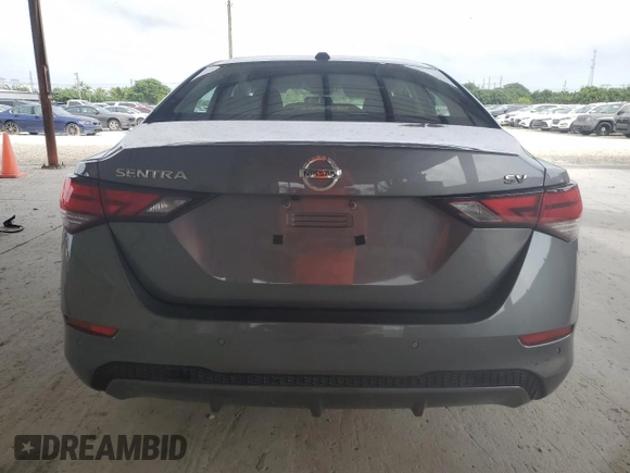 2022 Nissan Sentra SV with VIN 3N1AB8CV6NY241212, listed as a Copart auction lot 79895254 with 50,822 mi miles and Salvage Title. Bid and sale history available at carsss.com. Image 6.